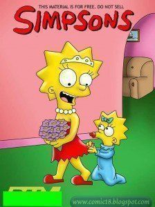 Simpsons de sexo – O casamento de Liza