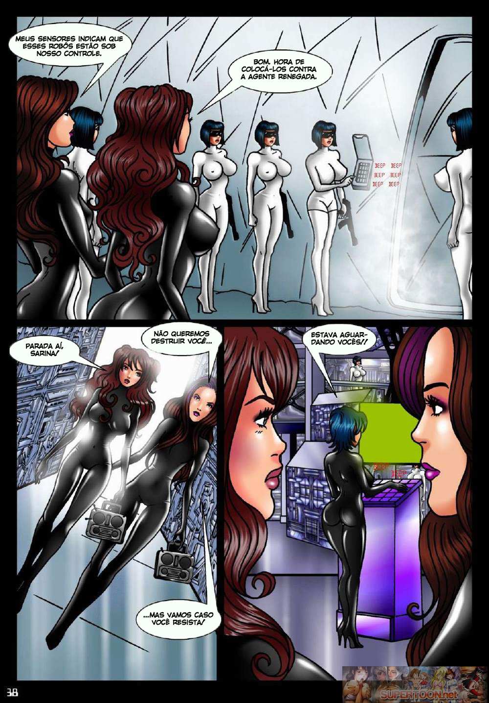 Robôs renegadas – Quadrinhos de sexo