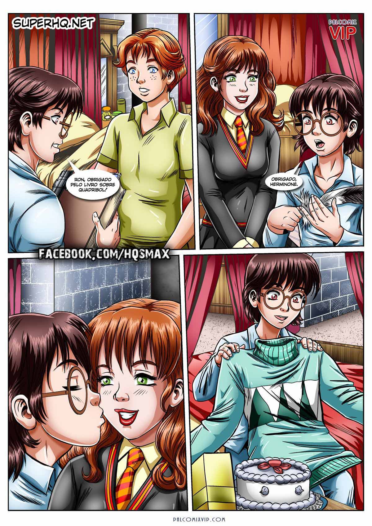 O presente da Hermione – Harry Potter HQ Erótico