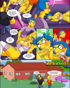 Simpsons Pornô – Maude Flanders à vadia