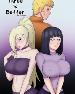 Naruto no sexo à três