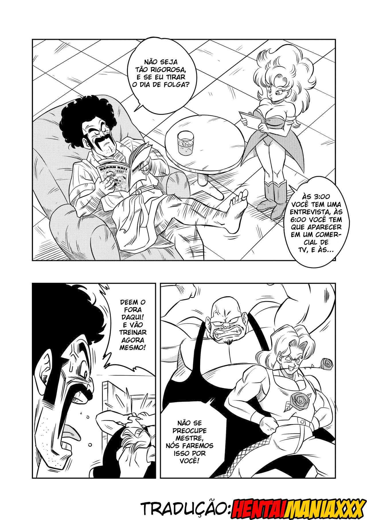 Dragon Ball Z – Treinamento Secreto do Mr. Satan